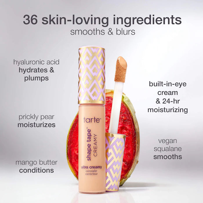 shape tape™ hydrating full coverage creamy concealer