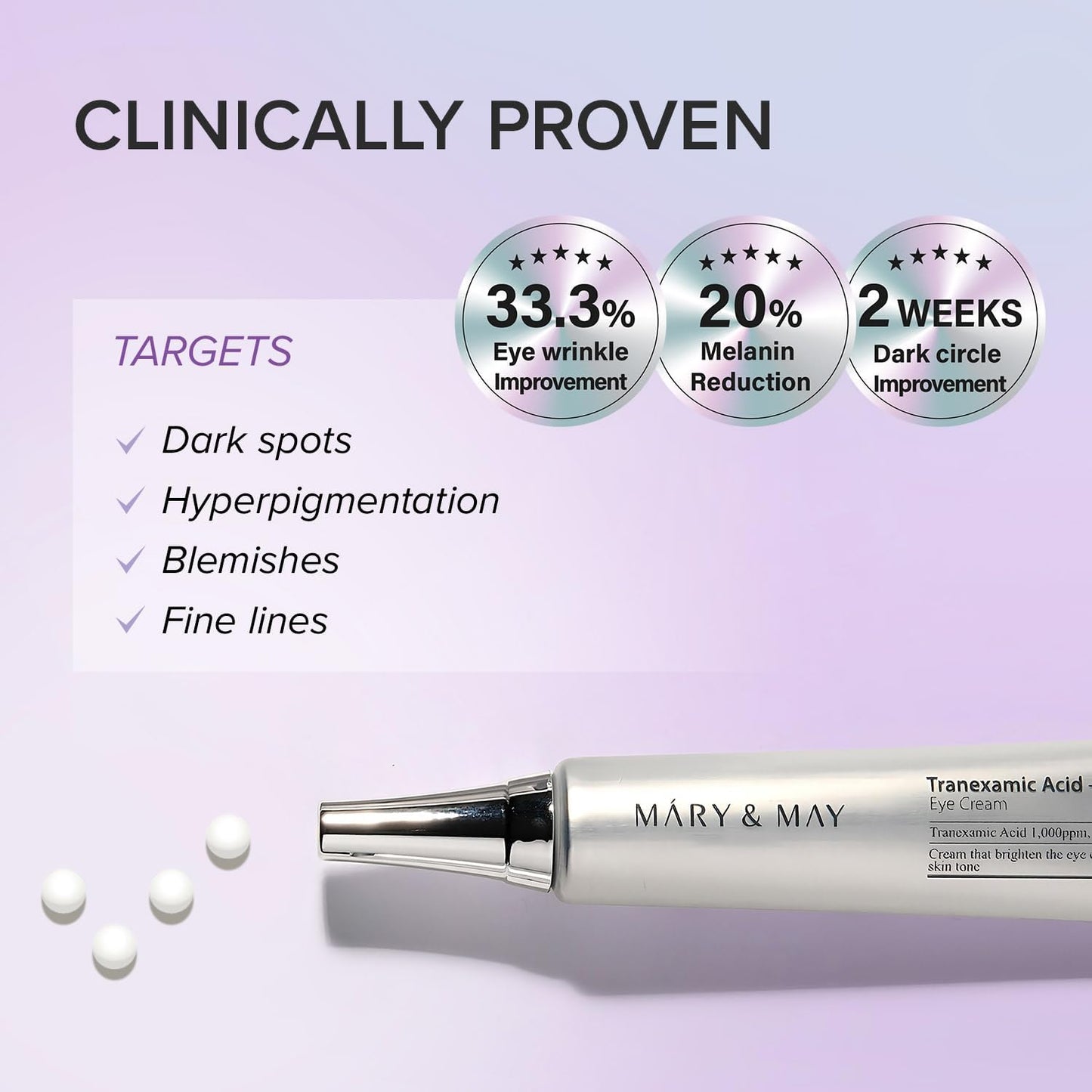 Tranexamic Acid + Glutathione Eye Cream
