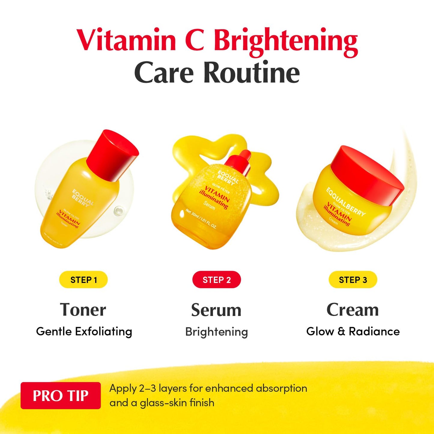 EQQUALBERRY VITAMIN illuminating Serum