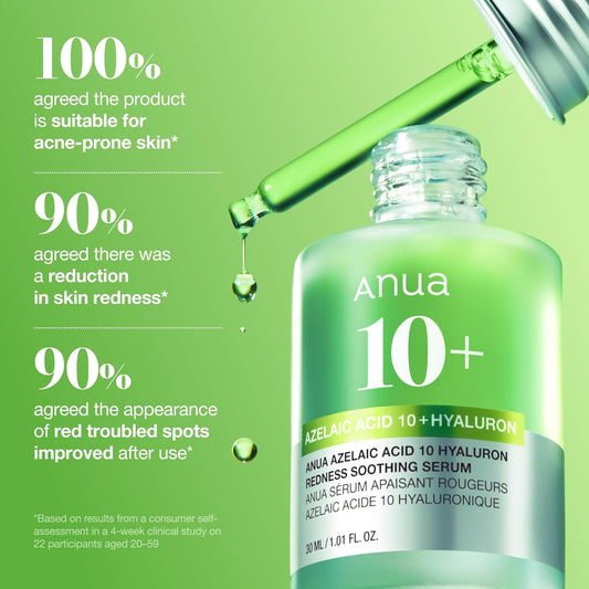 ANUA - Azelaic Acid 10 Hyaluron Redness