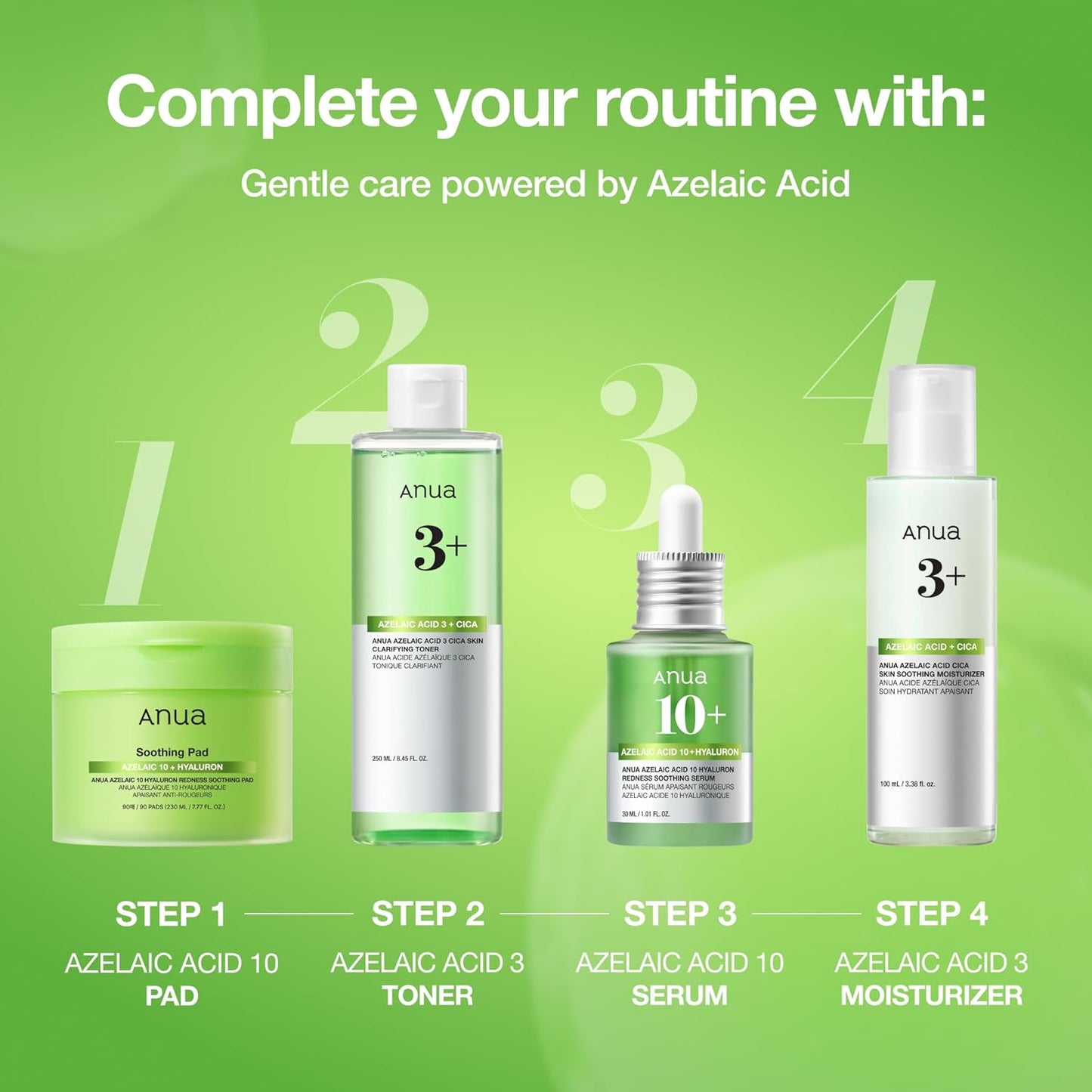 ANUA - Azelaic Acid 10 Hyaluron Redness