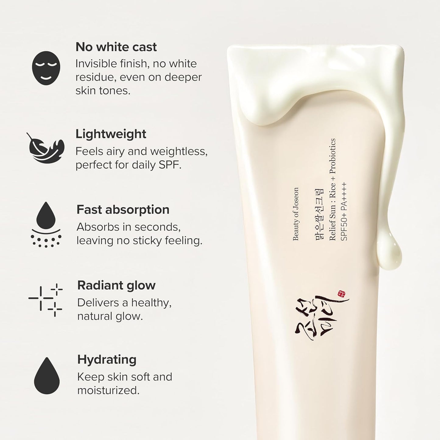 Relief Sun : Rice + Probiotics SPF50+