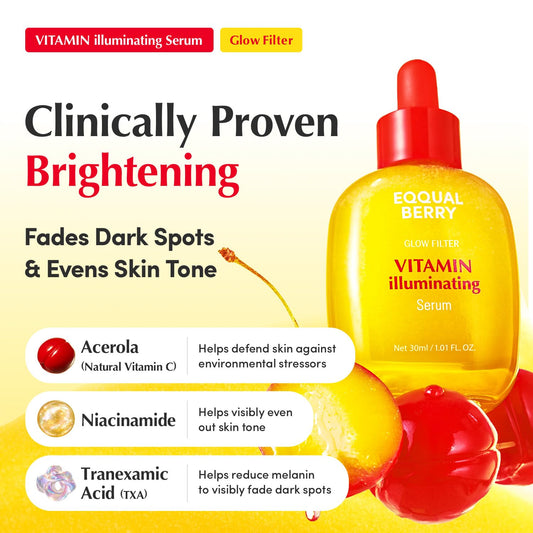 EQQUALBERRY VITAMIN illuminating Serum