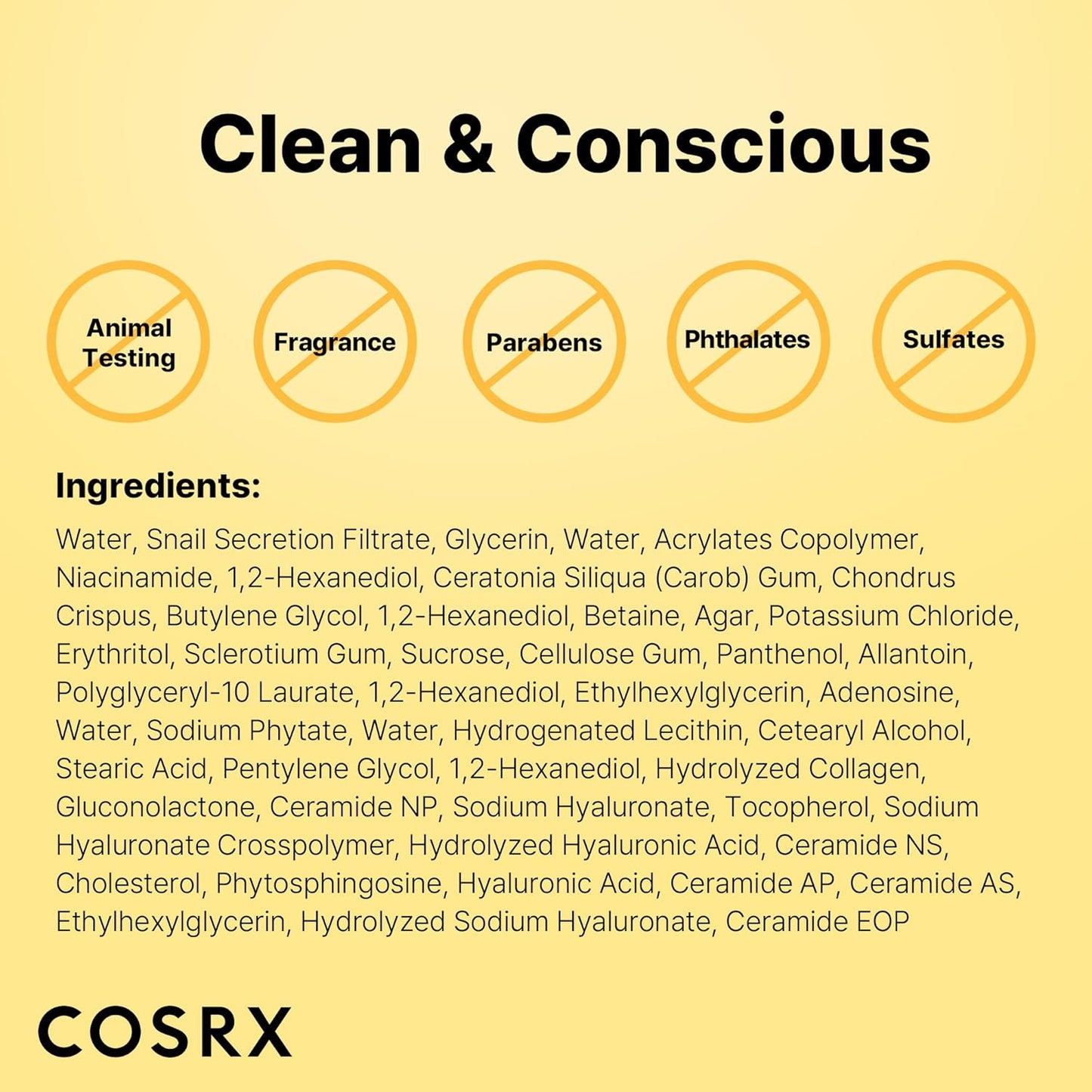 Advanced Snail Mucin Glass Glow Hydrogel Mask