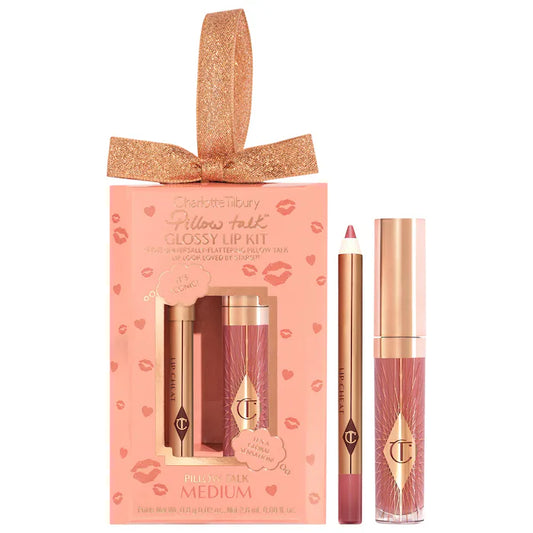 Mini Pillow Talk Glossy Lip Duos"