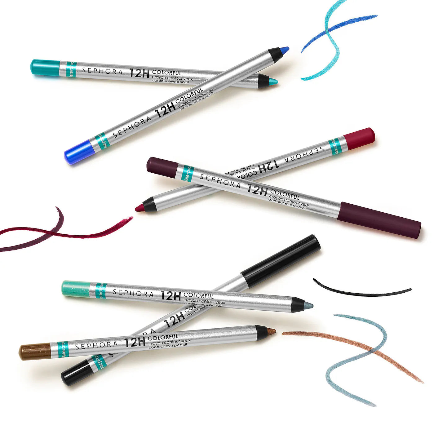 12 Hour Colorful Contour Pencil Eyeliner