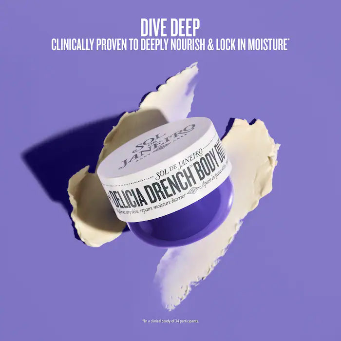 Delícia Drench™ Deeply Moisturizing Body Butter for Dry Skin