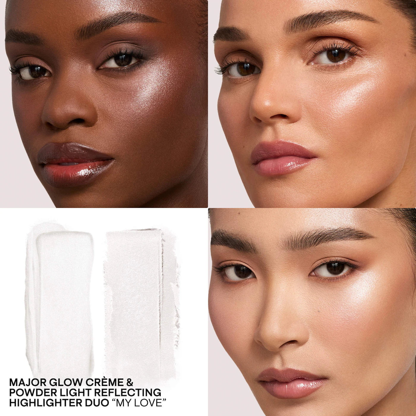 Major Glow Creme & Powder Light Reflecting Translucent Highlighter Duo
