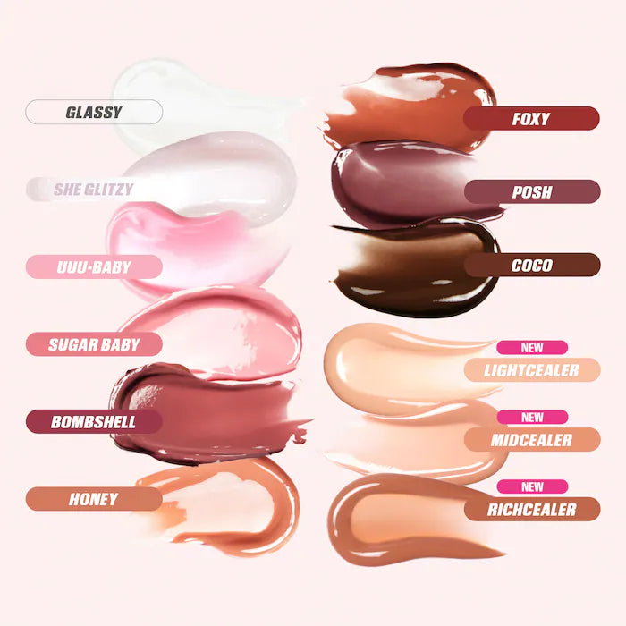 Faux Filler Shiny Non-Sticky Lip Gloss