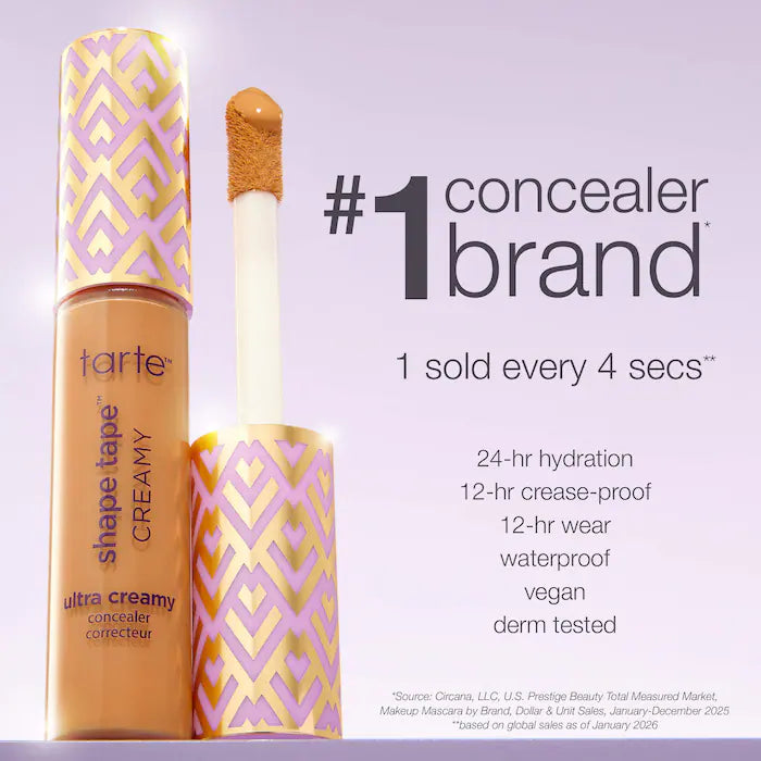 shape tape™ hydrating full coverage creamy concealer