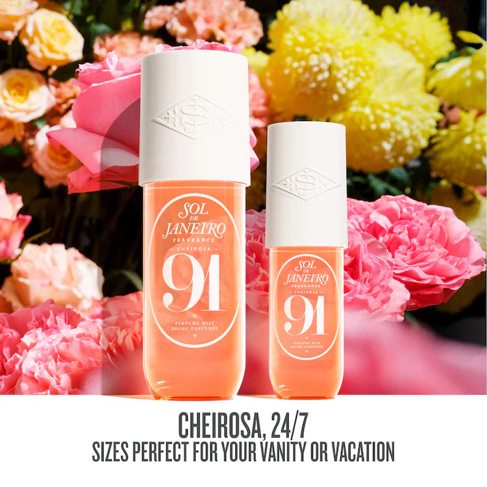 Mini Cheirosa 91 Rosa Charmosa Body & Hair Perfume Mist