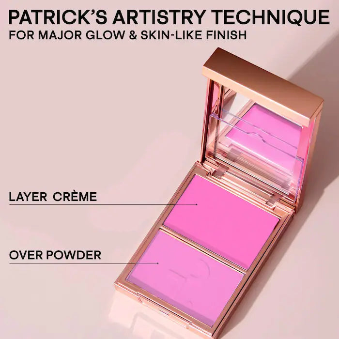 Major Headlines Double-Take Crème & Powder Blush Duo