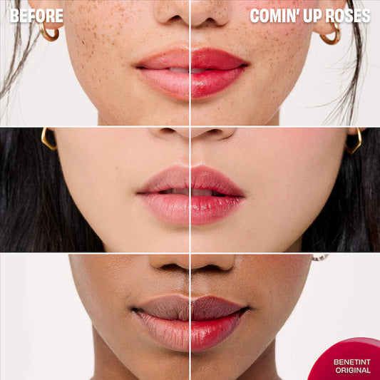 Benetint Bliss Liquid Lip + Cheek Blush Stain Duo Makeup Gift Set